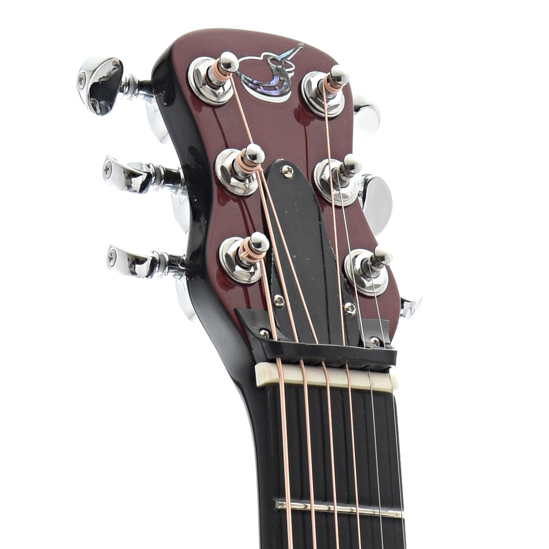 Image 6 of Journey Instruments OF660 Carbon Fiber Collapsible Travel Guitar with Gigbag, Burgandy Red Top - SKU# OF660CT-R : Product Type Flat-top Guitars : Elderly Instruments