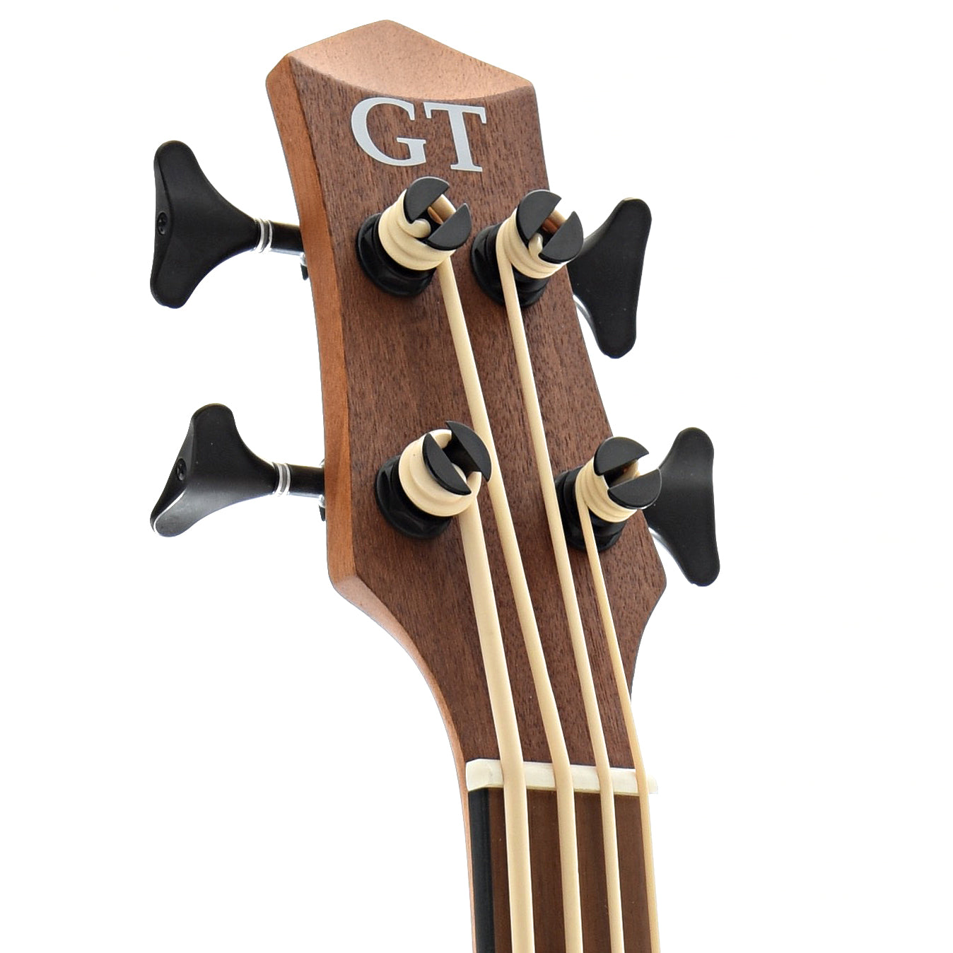 Front Headstock of Gold Tone M-BASS25