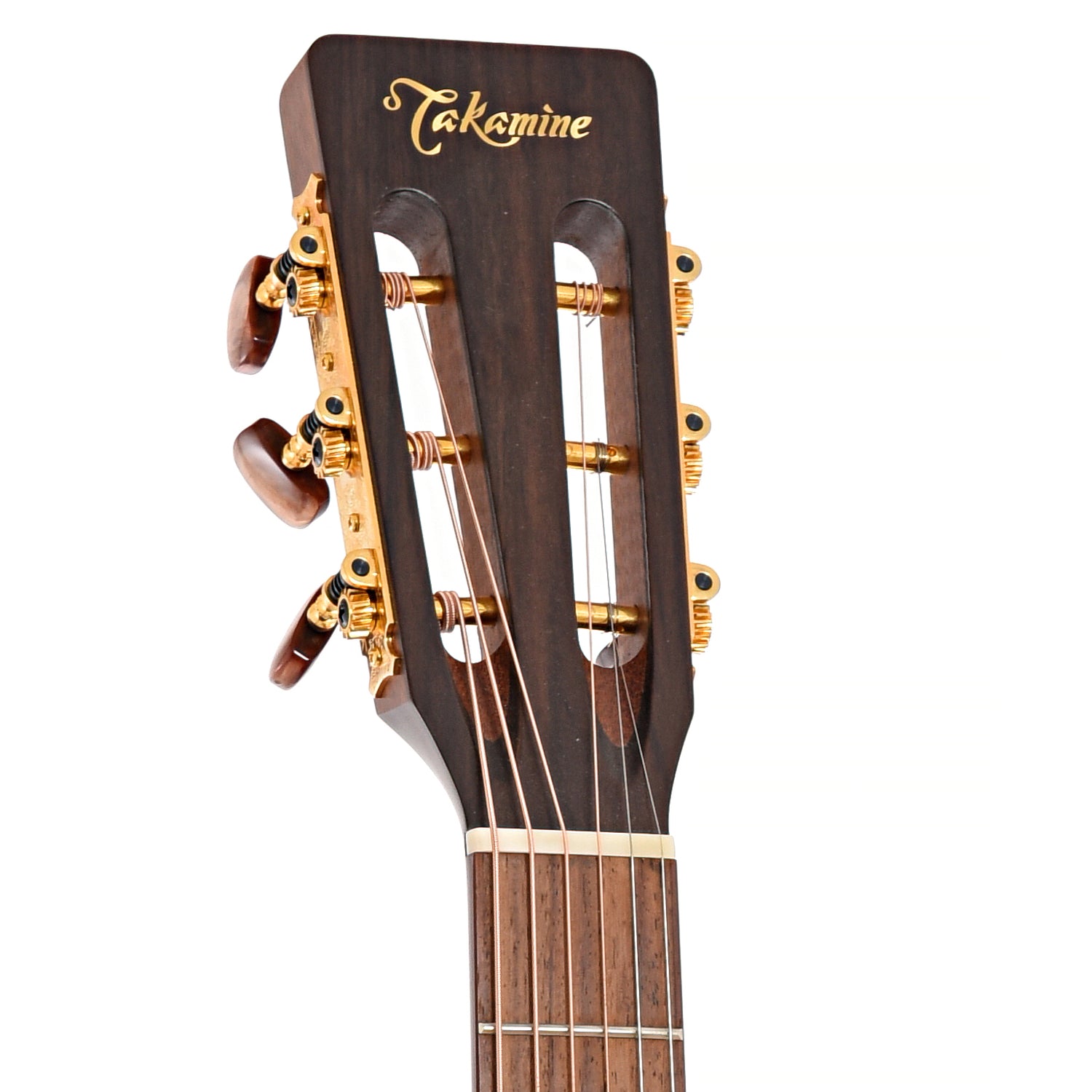 Front headstock of Takamine P3NY New Yorker Acoustic-Electric 