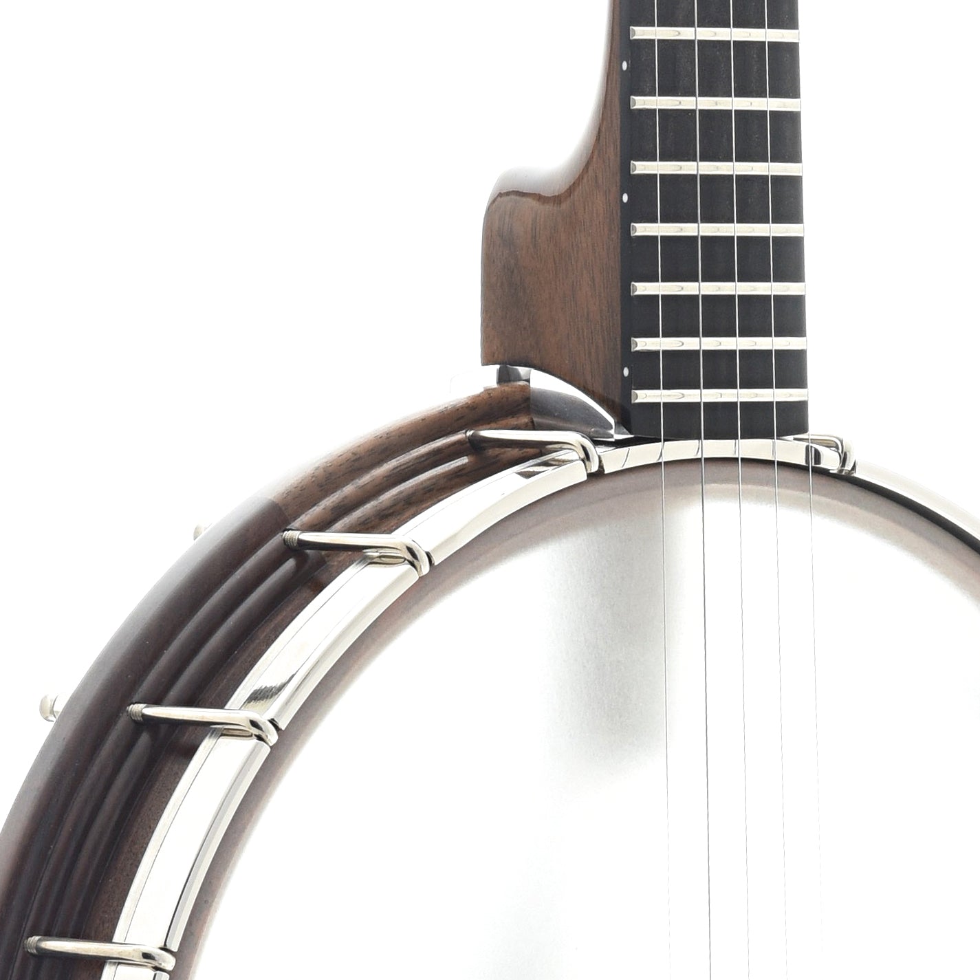 Image 6 of Nechville Atlas Deluxe Openback Banjo & Case - SKU# NATLASDLX : Product Type Open Back Banjos : Elderly Instruments