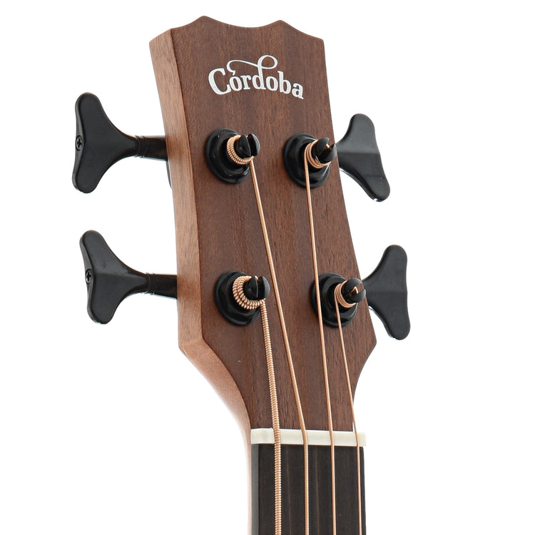 Front headstock of Cordoba Mini II Bass MH-E