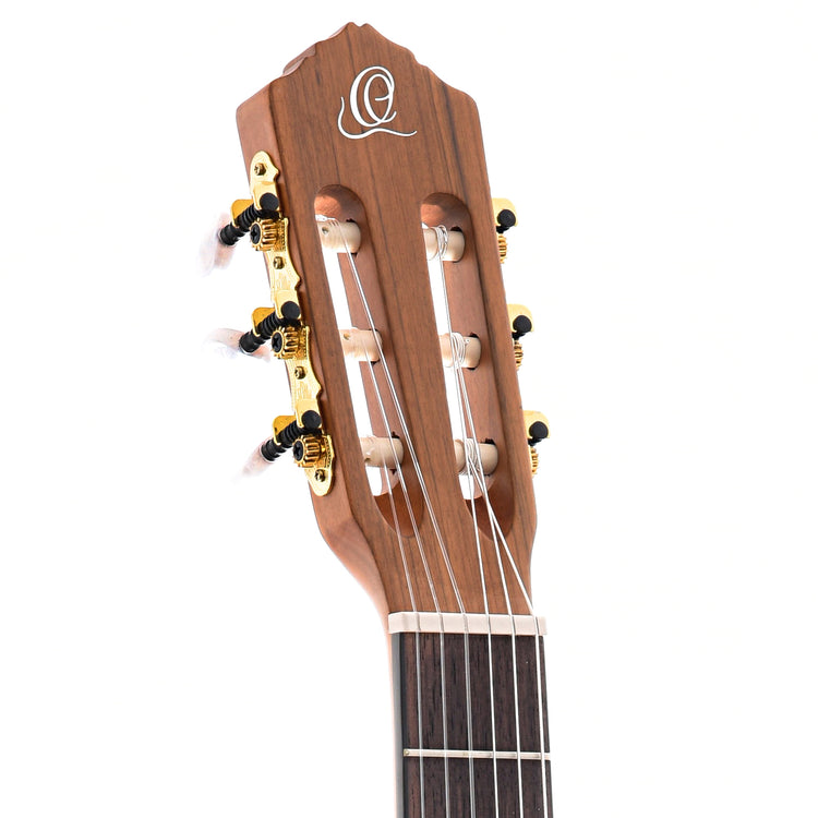 front headstock of Ortega Family Series Pro R131L Left-handed Classical
