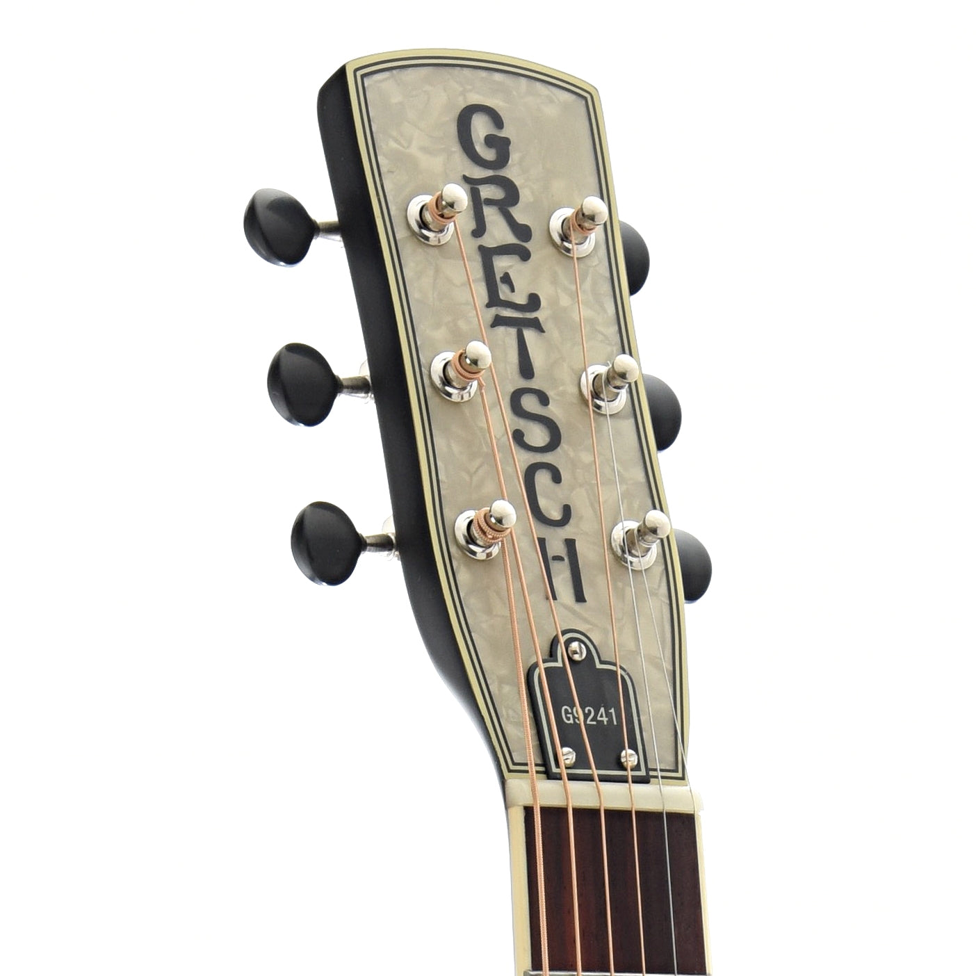 Image 6 of Gretsch Ampli-Sonic G9241 Alligator Roundneck Resonator Guitar with Fishman Nashville Pickup - SKU# G9241 : Product Type Resonator & Hawaiian Guitars : Elderly Instruments