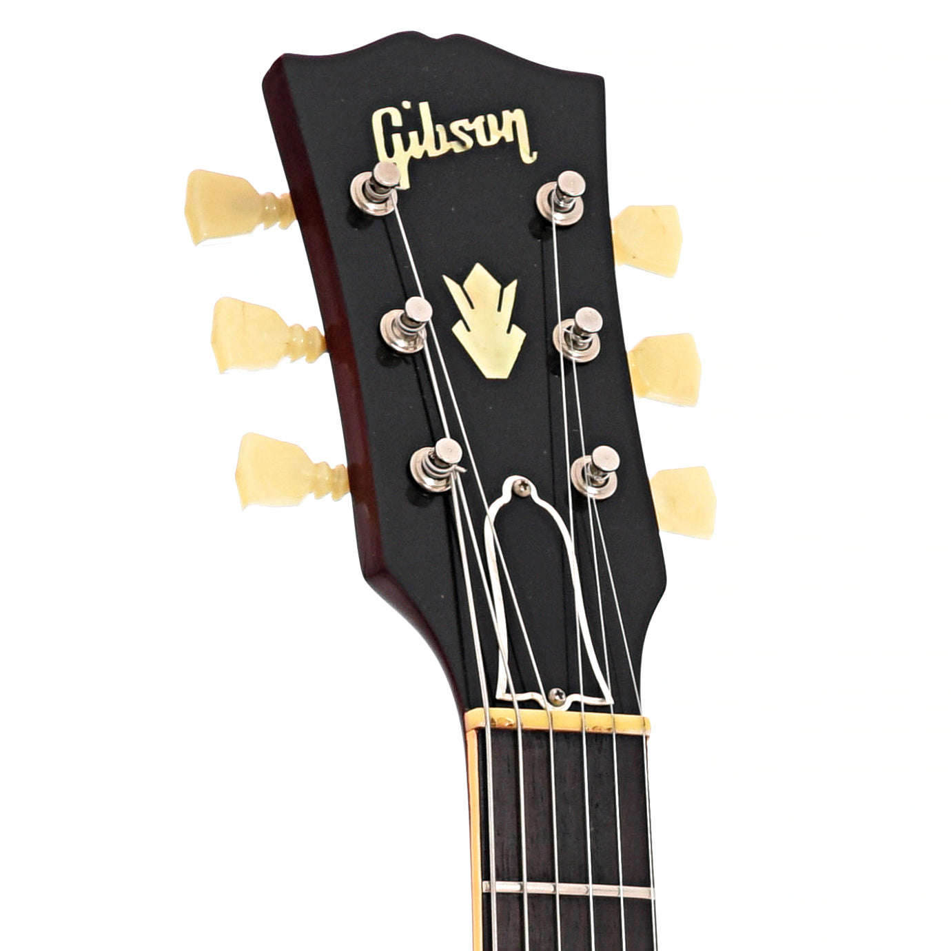 Front headstock of Gibson ES-335 Hollow Body Electric Guitar