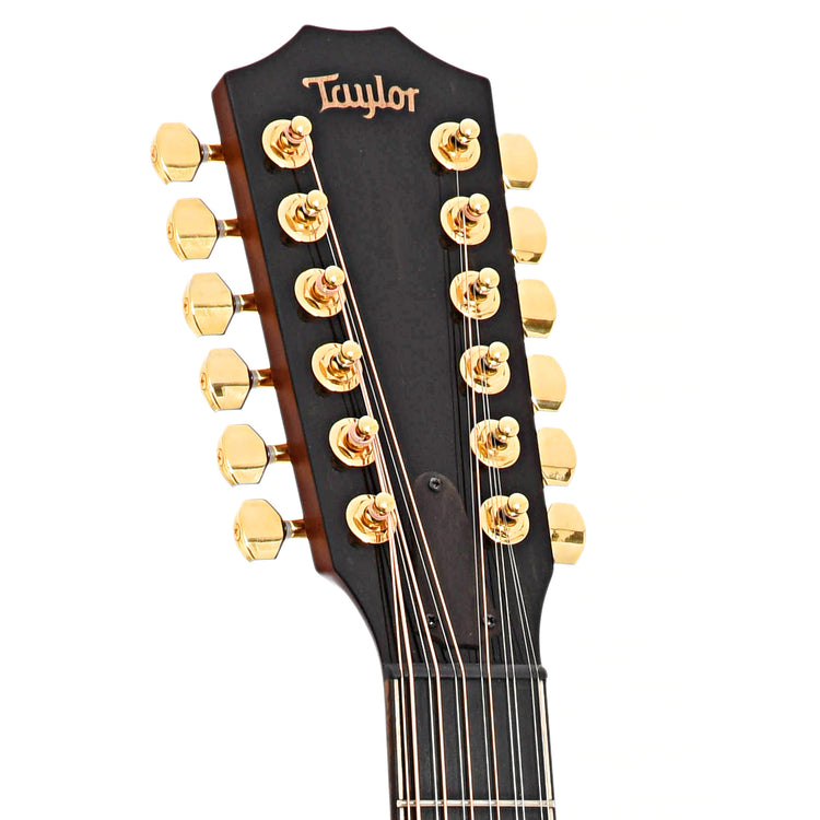 Front headstock of Taylor K62ce Limited Edition 12-String