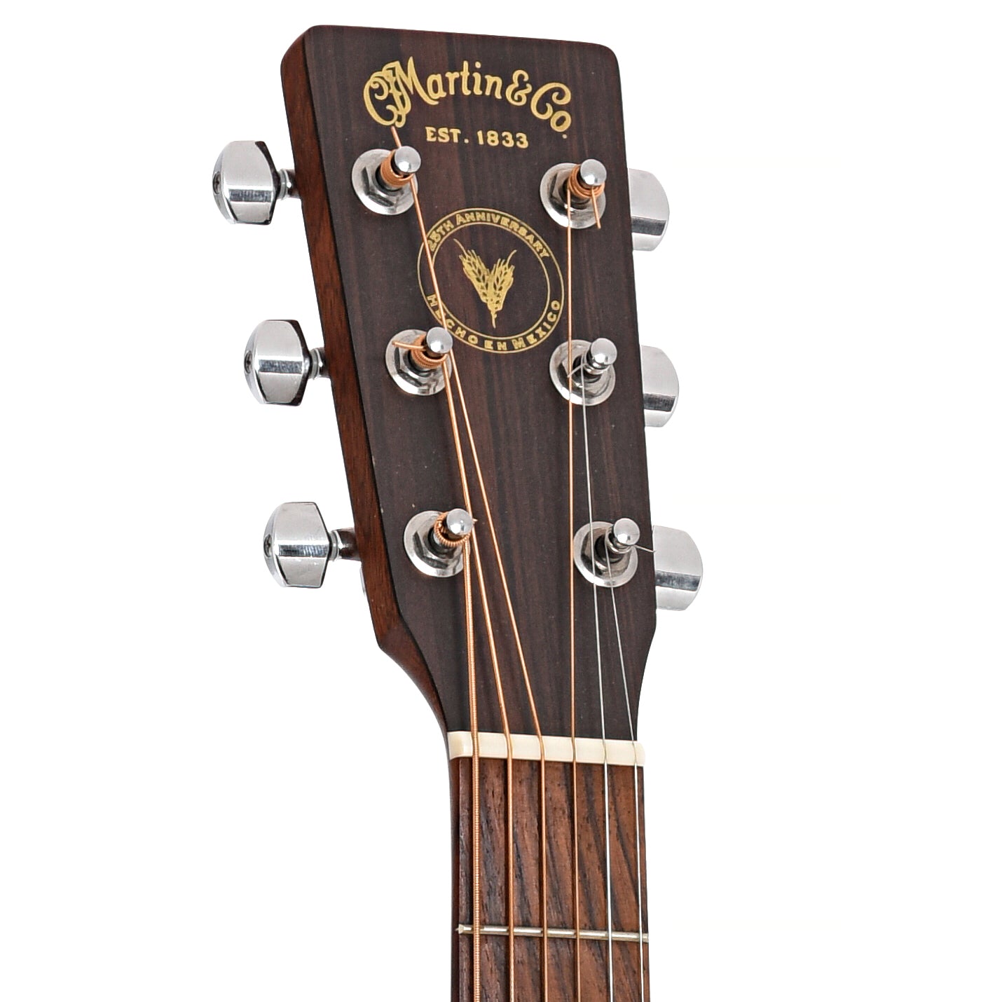 Front headstock of Martin 25th Anniversary Custom 000RS25
