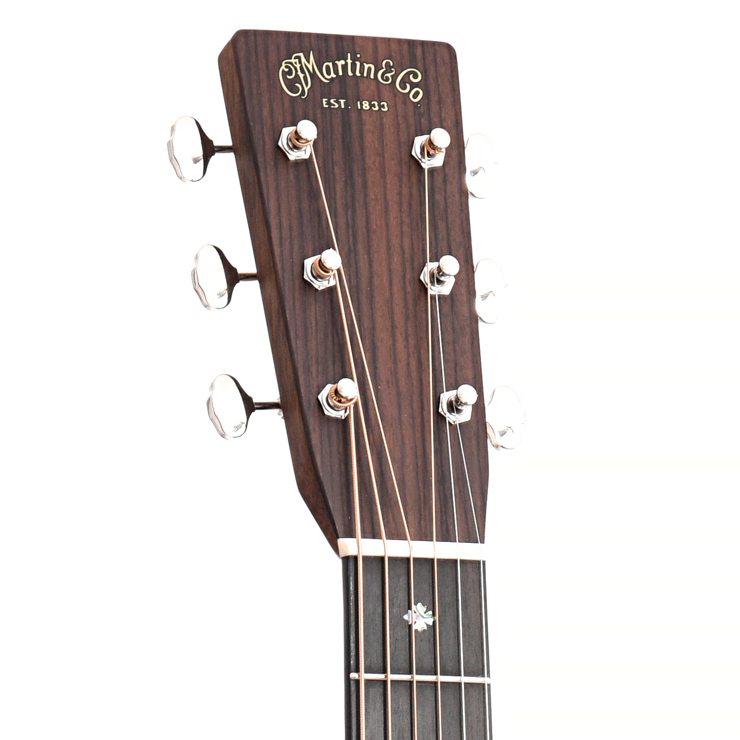 Image 7 of Martin Custom 28-Style 00 Guitar & Case, GE Bracing, Abalone Rosette, Ambertone Top - SKU# 0028ABR-AMB : Product Type Flat-top Guitars : Elderly Instruments