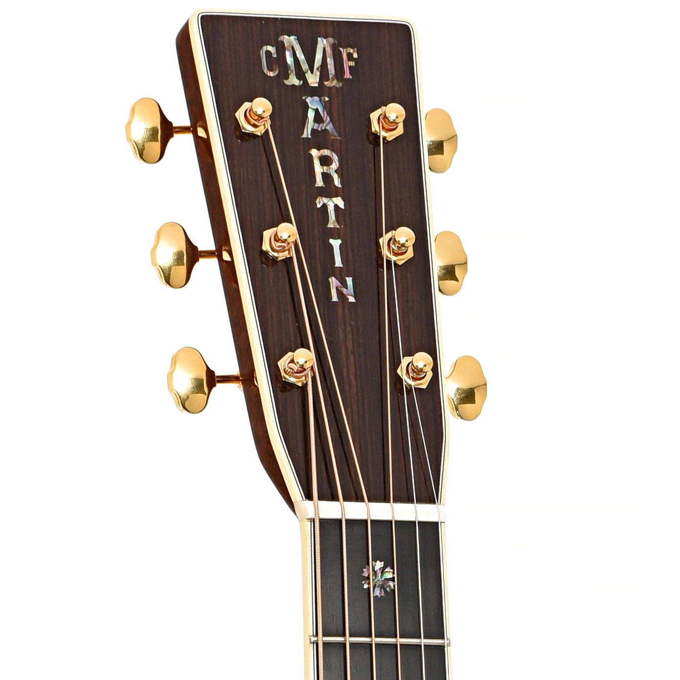Front headstock of Martin D-42 