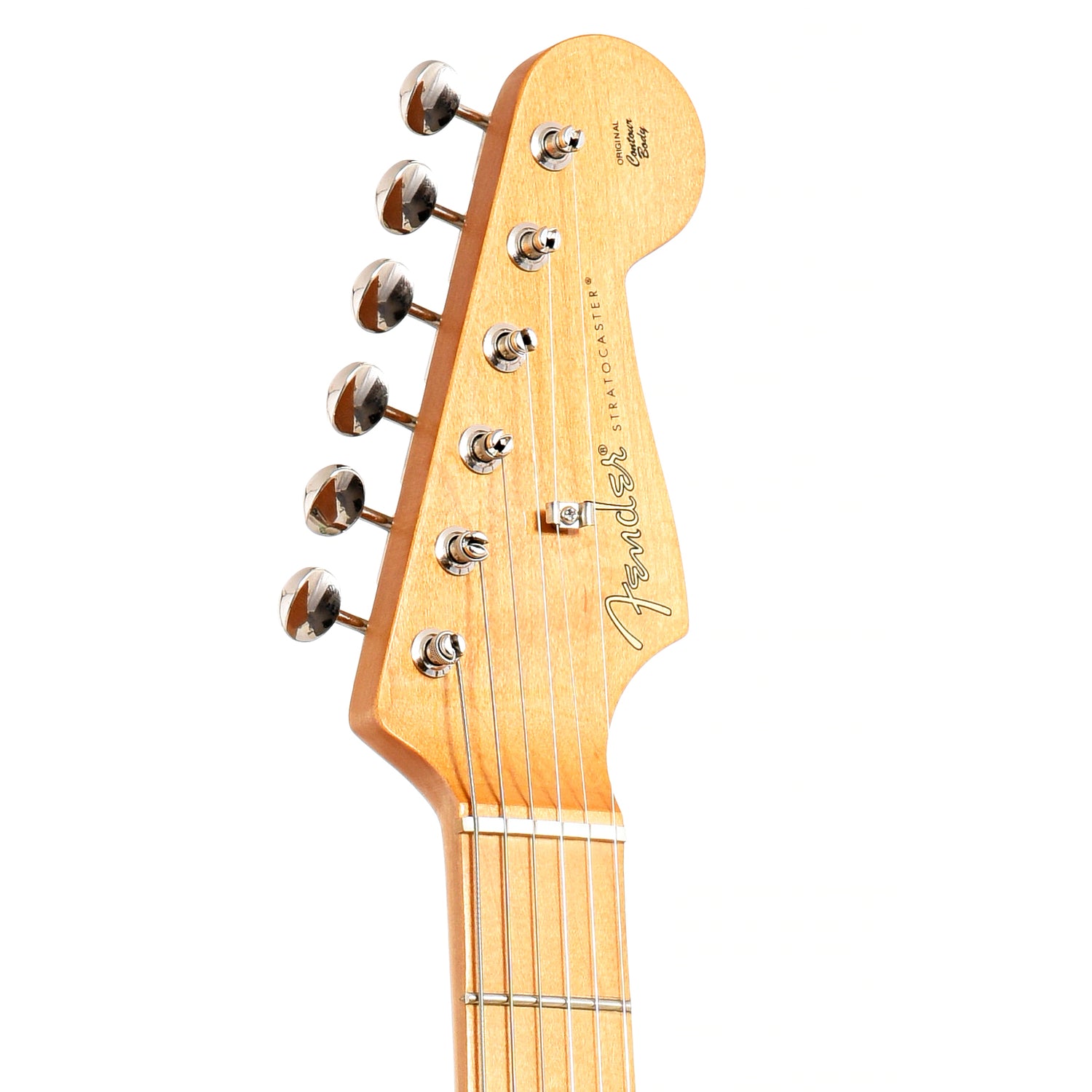 Front headstock of Fender Stratocaster Noventa 