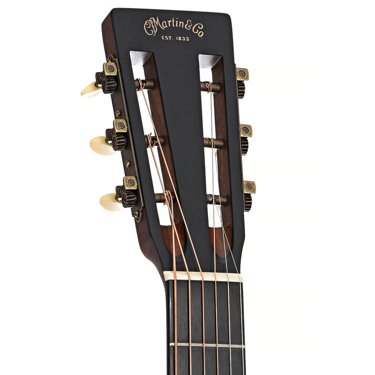Front headstock of Martin Custom All-Mahogany 000 12-Fret Guitar 