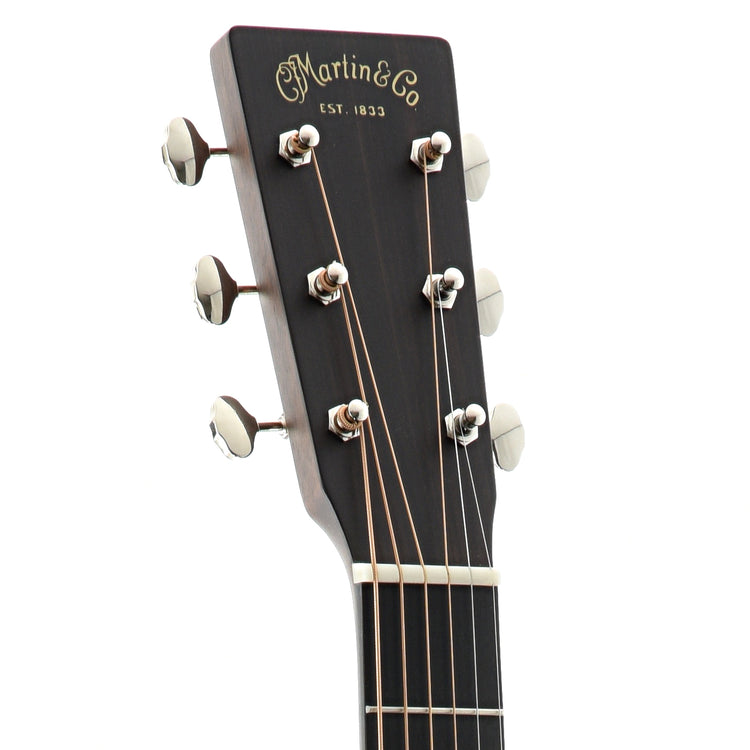 Front Headstock of Martin GPC-16E Rosewood Cutaway Guitar 