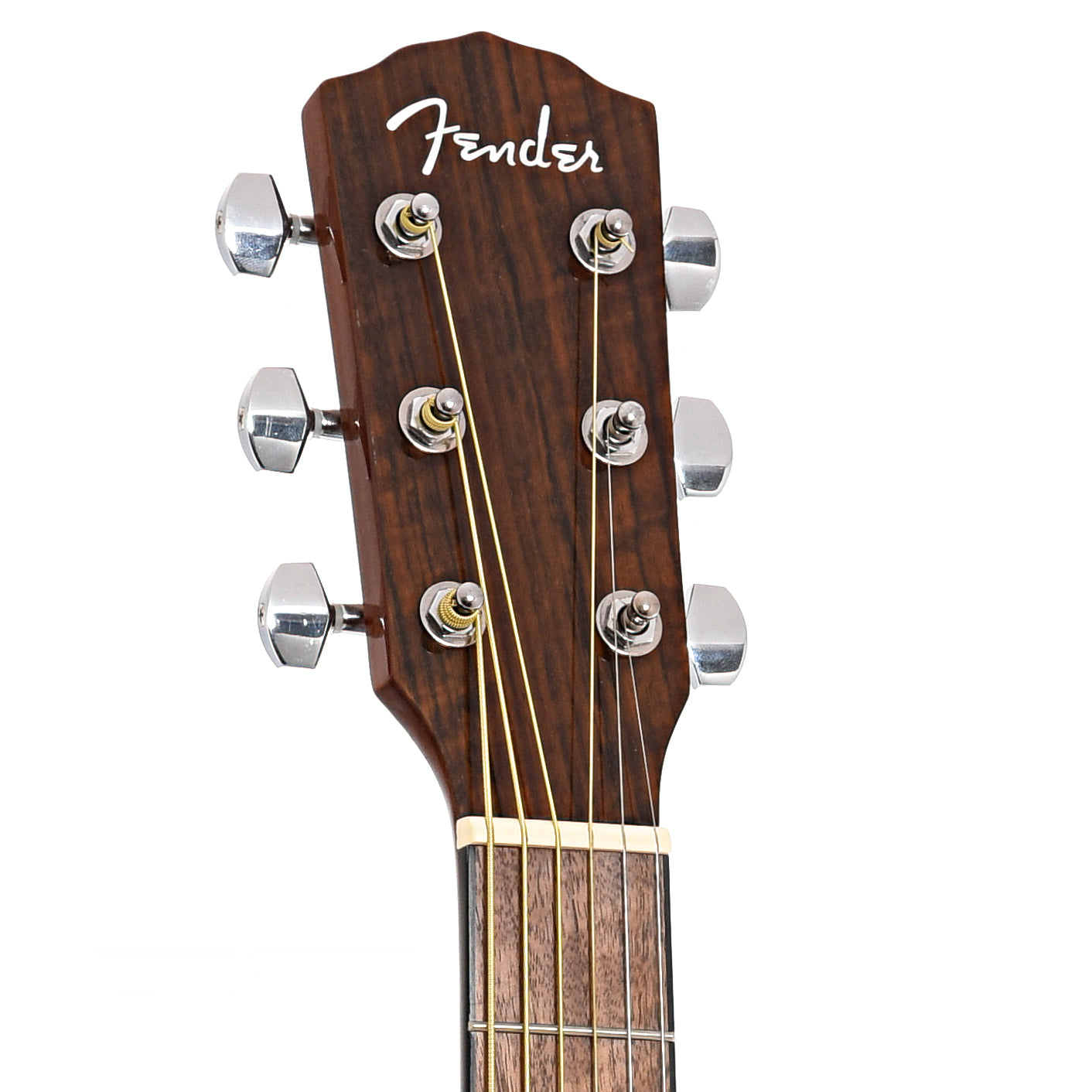 Front headstock of Fender CD-140SCE Acoustic Electric 
