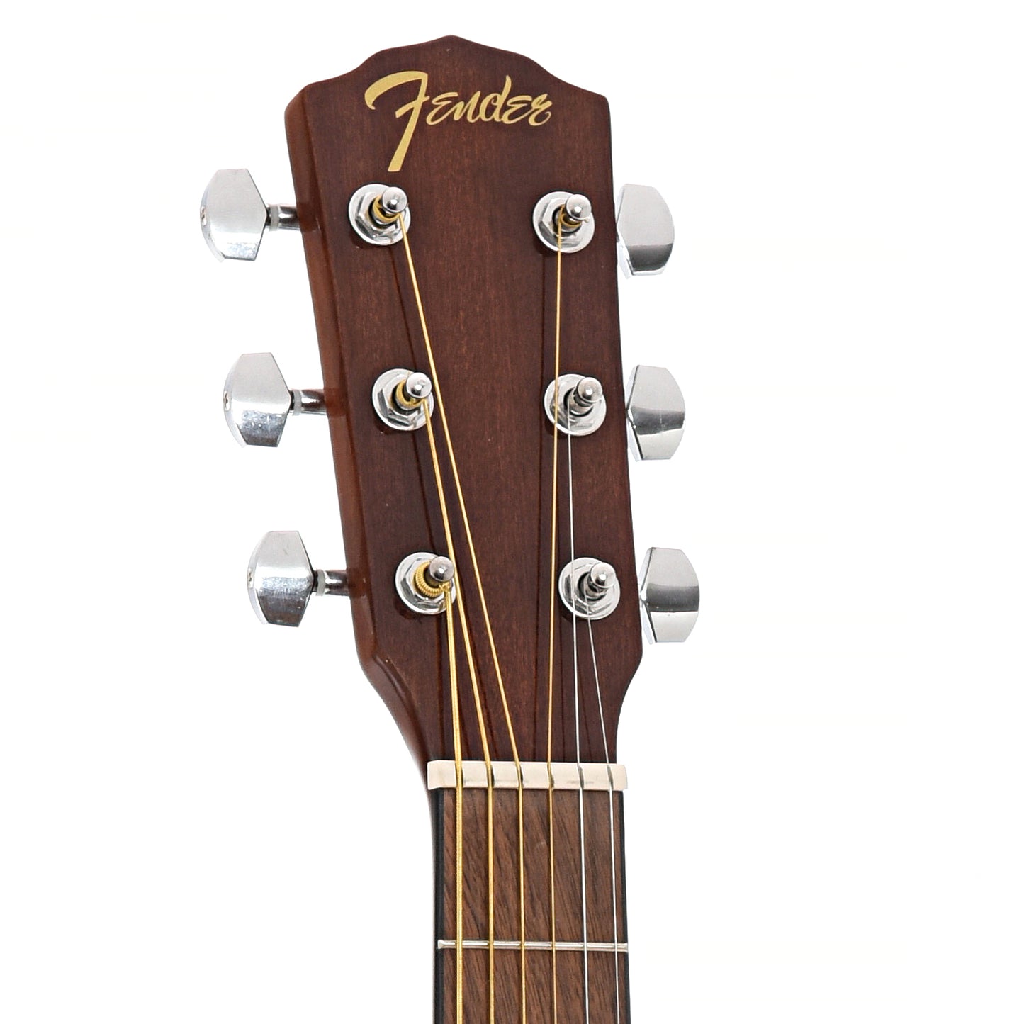 Front headstock of Fender FA-15 3/4 Scale Steel String Acoustic 