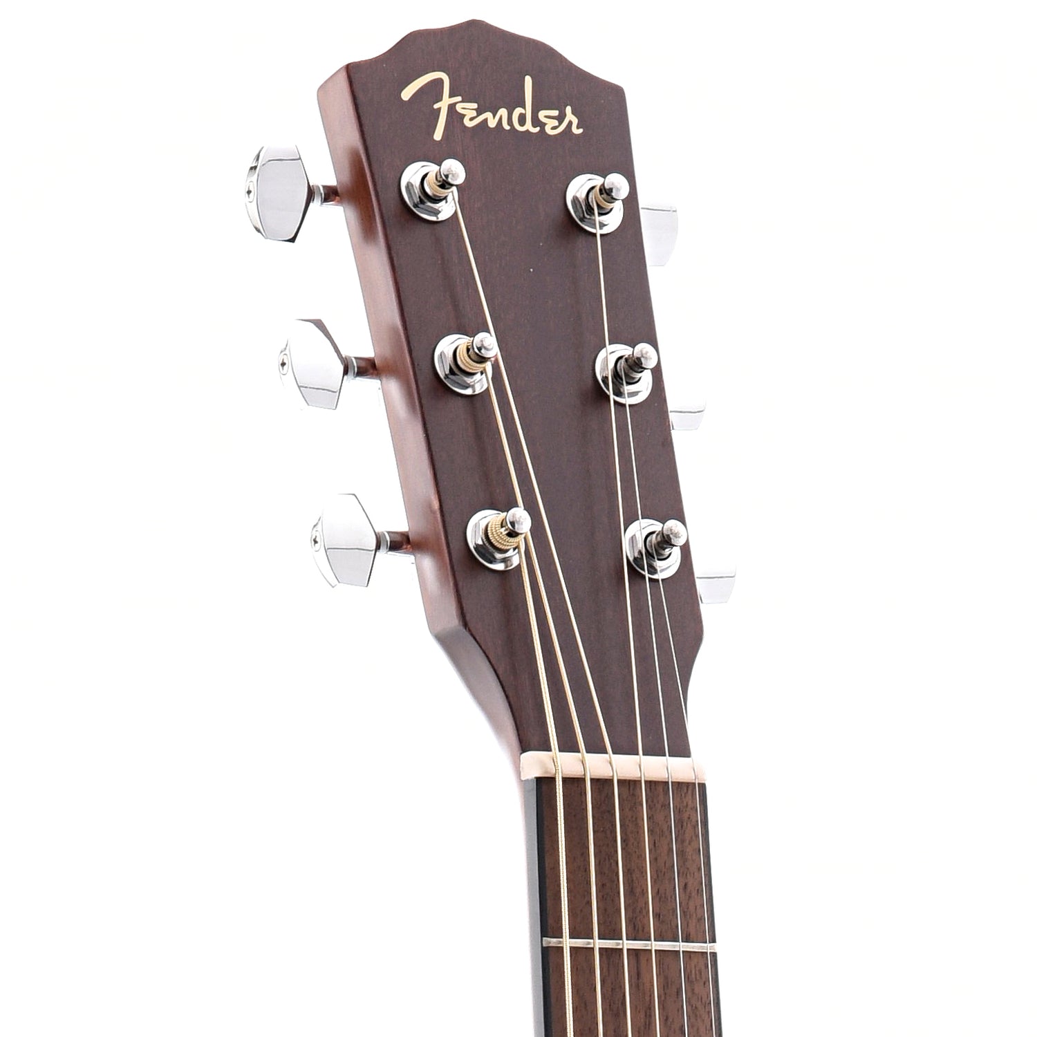 Front Headstock of Fender CC-60S Concert Acoustic Guitar Pack