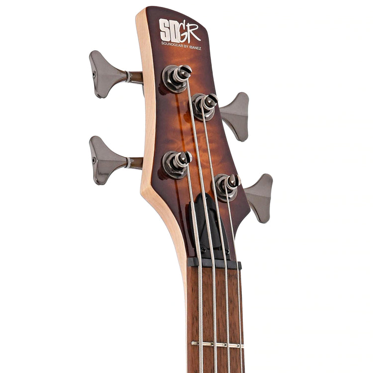 Image 7 of Ibanez SR400EQM 4-String Bass, Dragon Eye Burst- SKU# SR400EQM-DEB : Product Type Solid Body Bass Guitars : Elderly Instruments