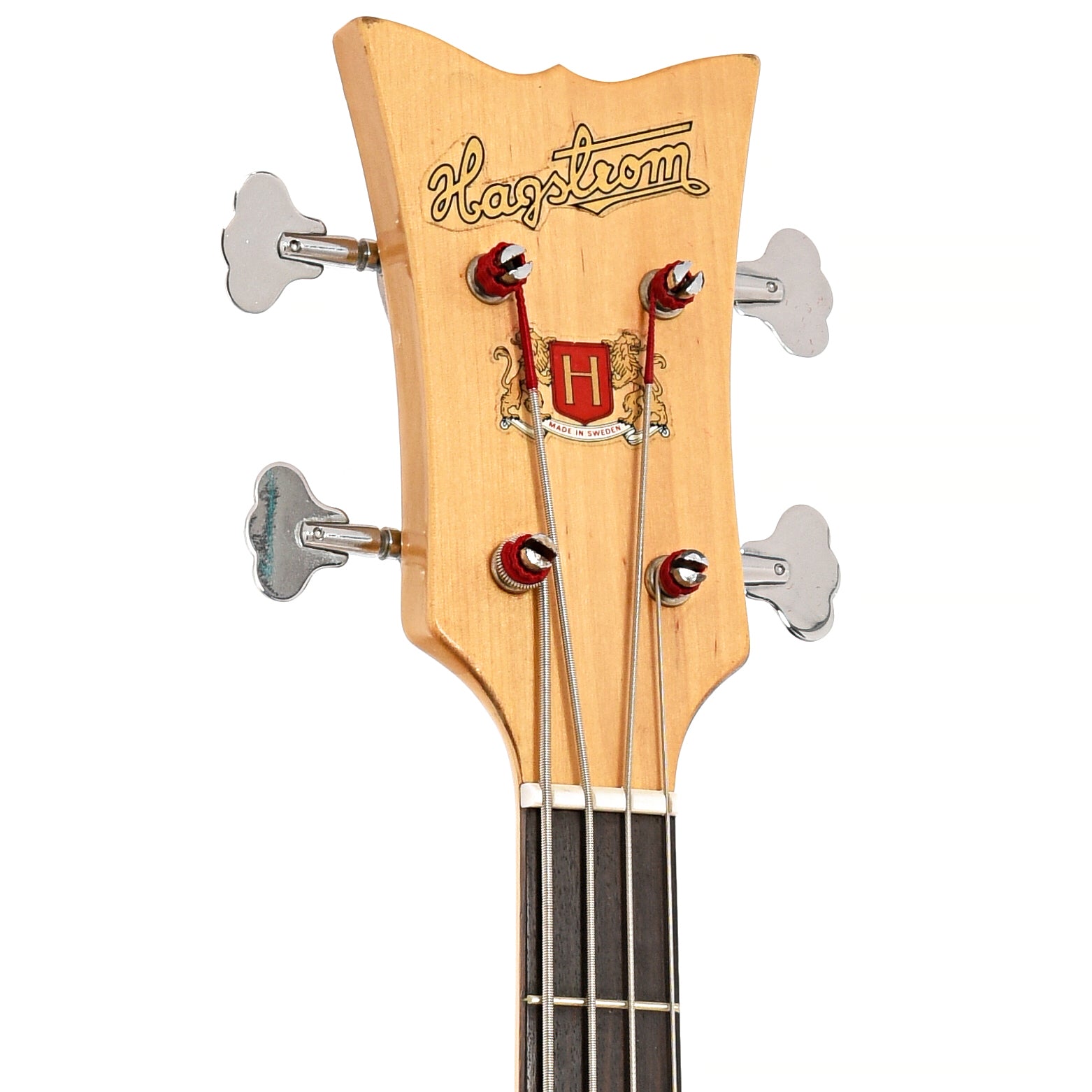 Front headstock of Hagstrom HIIBN  Electric Bass