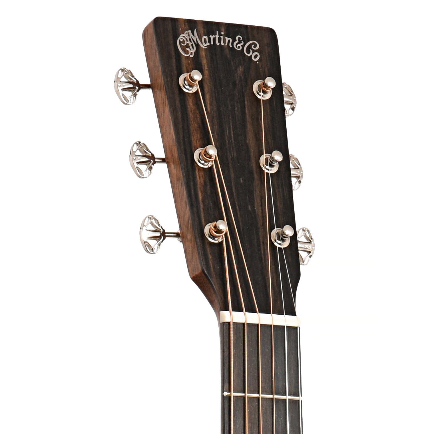 Front Headstock of Martin SC-13E Special Cutaway Guitar
