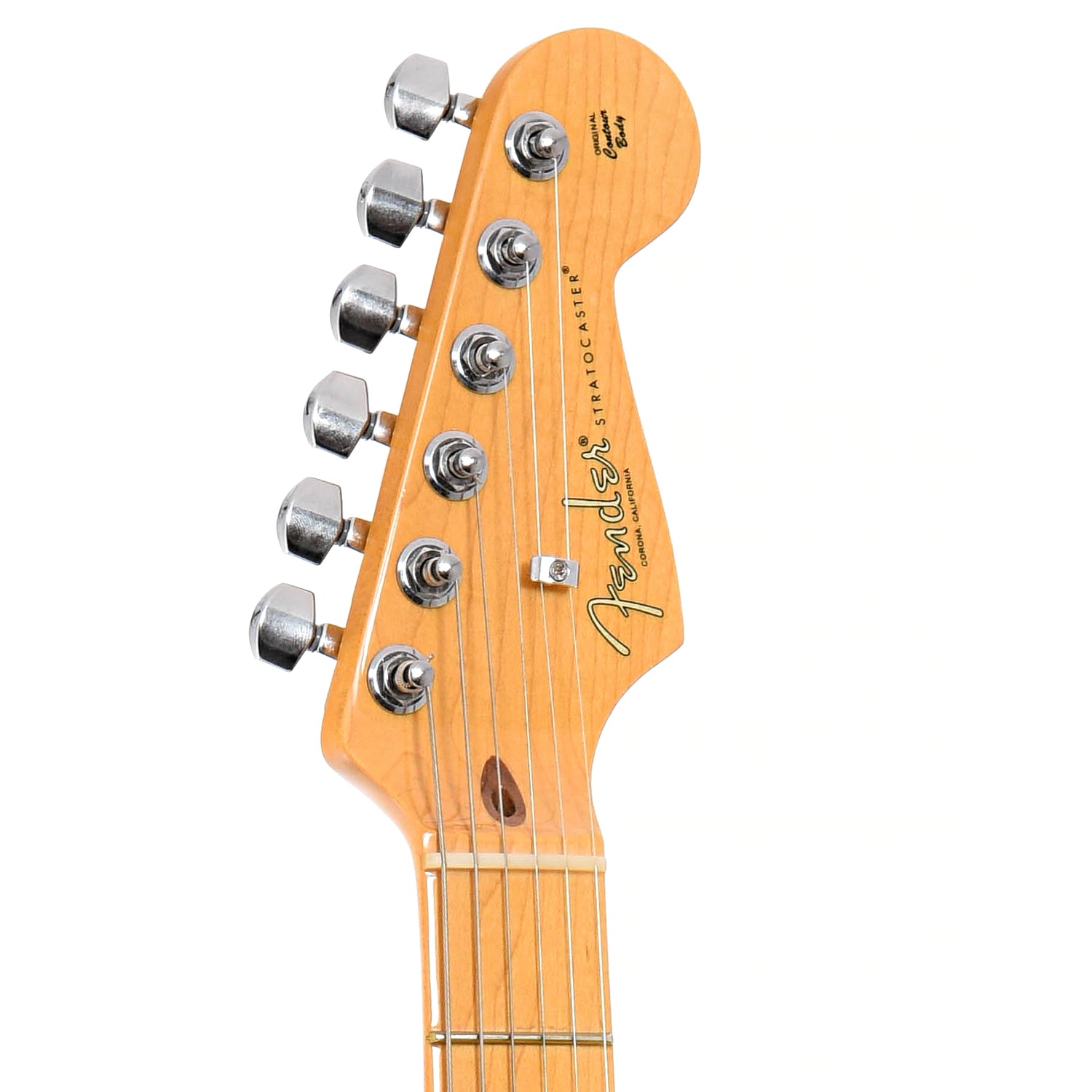 Front headstock of Fender American Professional II Stratocaster