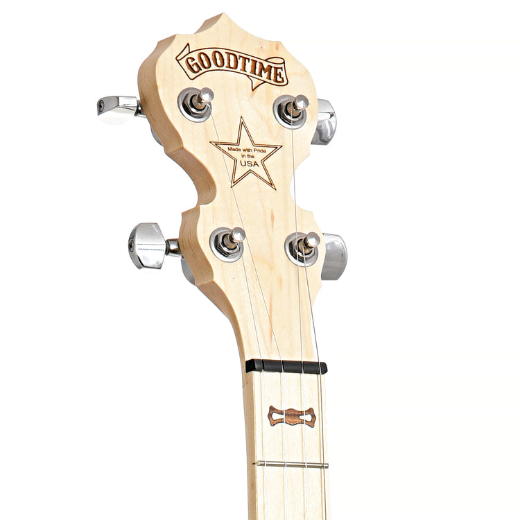 Image 7 of Deering Lefthanded Goodtime Openback Banjo - SKU# LGOOD : Product Type Open Back Banjos : Elderly Instruments