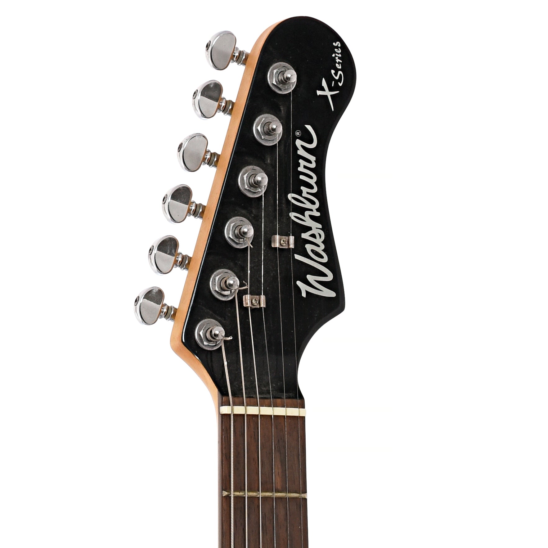 Front headstock of Washburn X-22