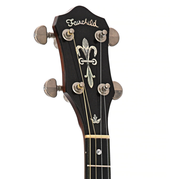 Front headstock of Fairchild Tenor Guitar 