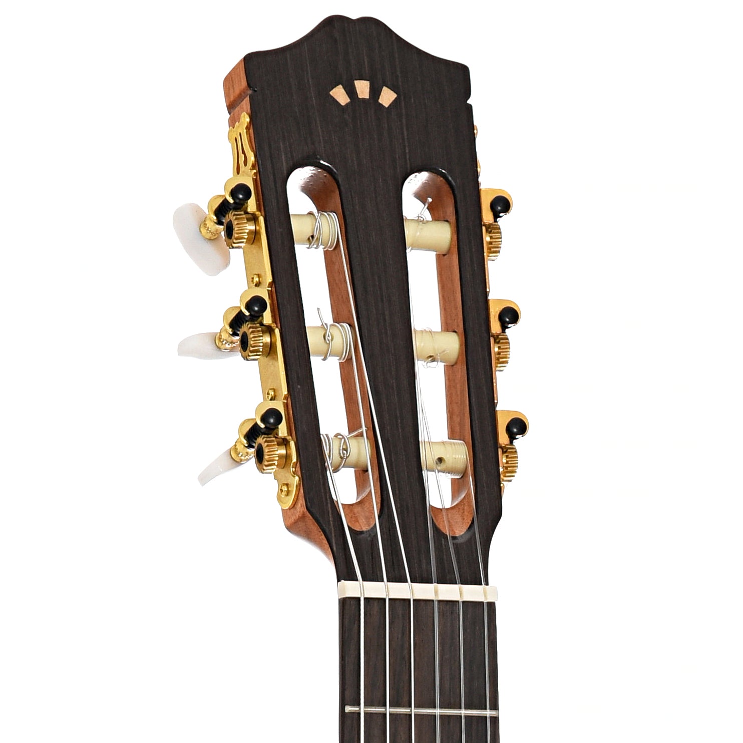 Front headstock of CORDOBA REQUINTO CLASSICAL GUITAR