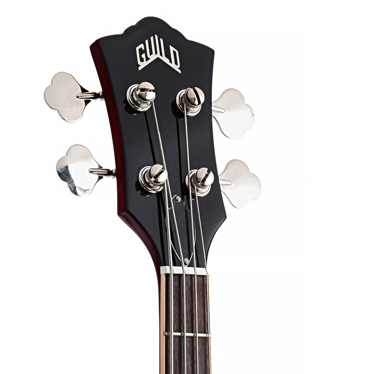 Image 6 of Guild Starfire 1 Bass, Cherry Red - SKU# GSF1BASS-CHR : Product Type Hollow Body Bass Guitars : Elderly Instruments