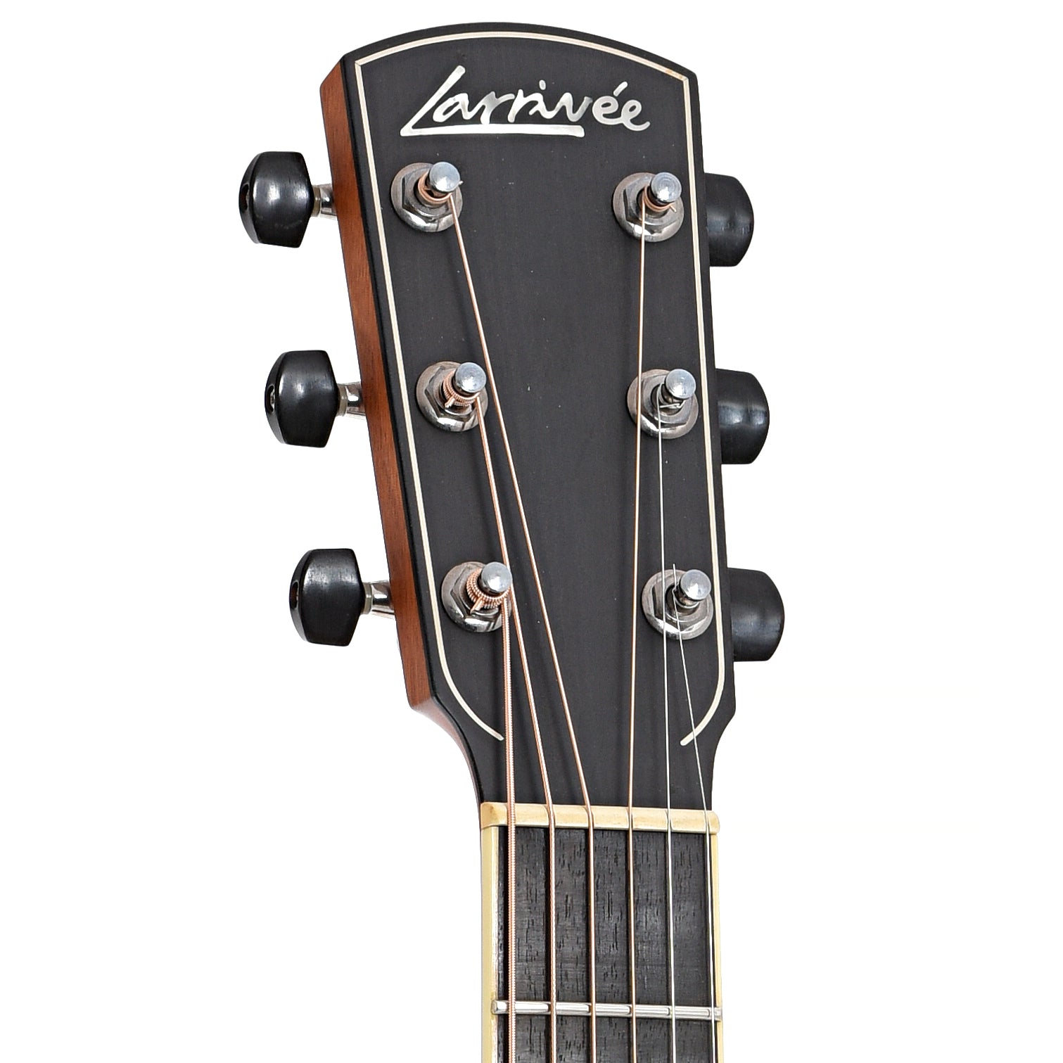 Front headstock of Larrivee P-09 Parlor Acoustic