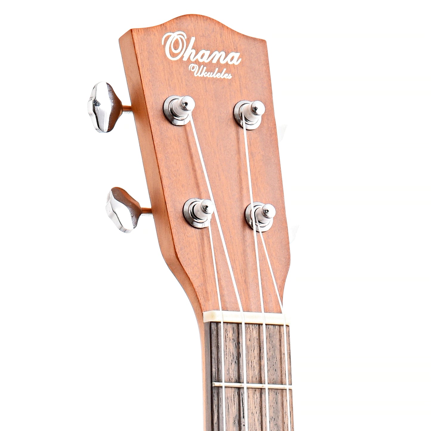 front headstock of Ohana TK-20 Tenor Ukulele