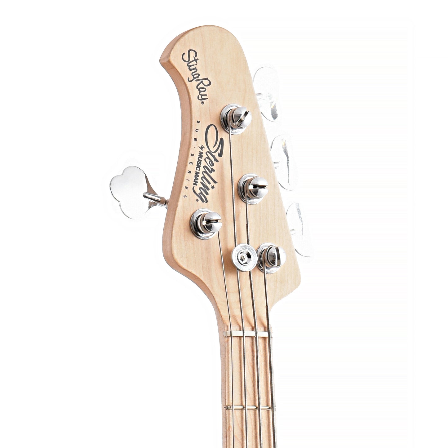Image 6 of Sterling by Music Man 4-String Left Handed StingRay Bass, Vintage Sunburst - SKU# RAY4LH-VS : Product Type Solid Body Bass Guitars : Elderly Instruments