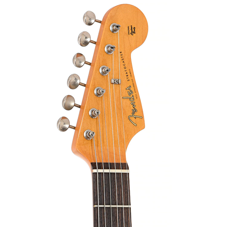 Front headstock of Fender John Mayer Stratocaster 