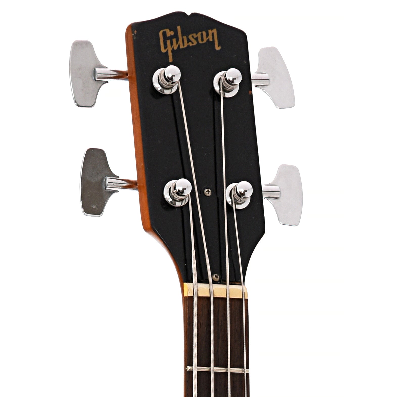 Front headstock of Gibson Melody Maker Bass