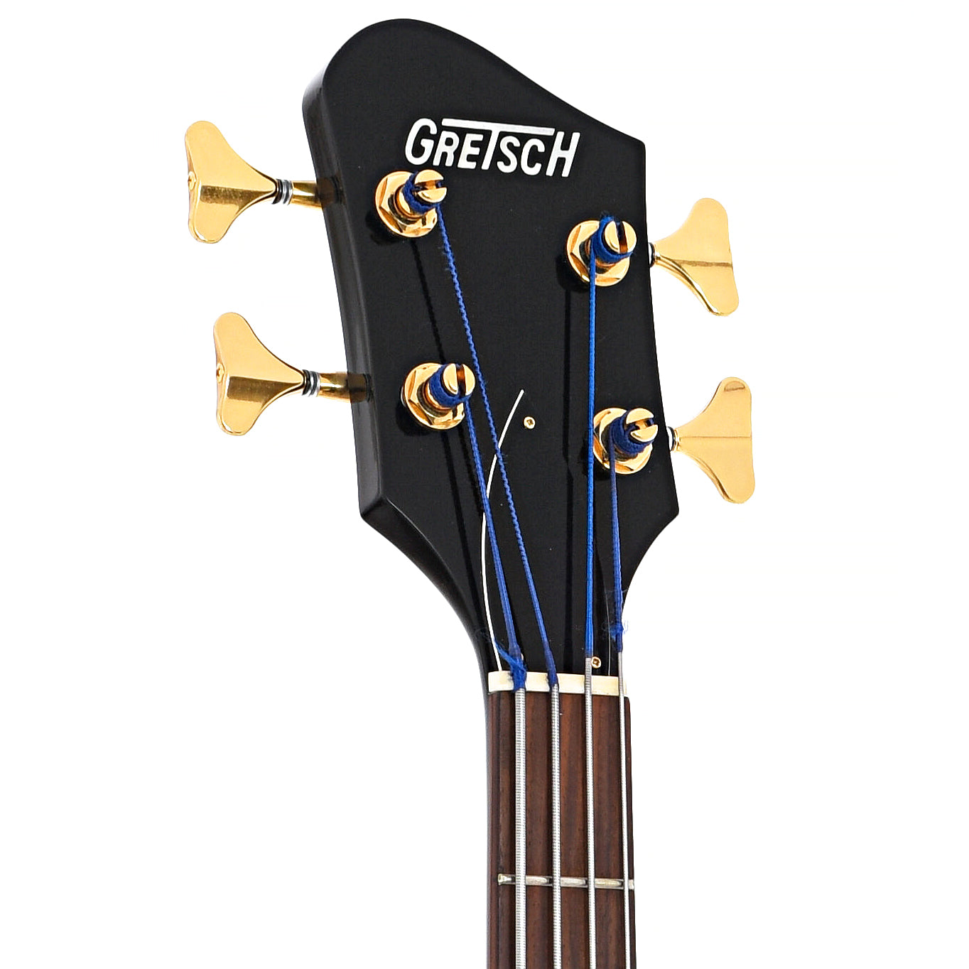 Front headstock of Gretsch 6072-68 Broadcaster Bass