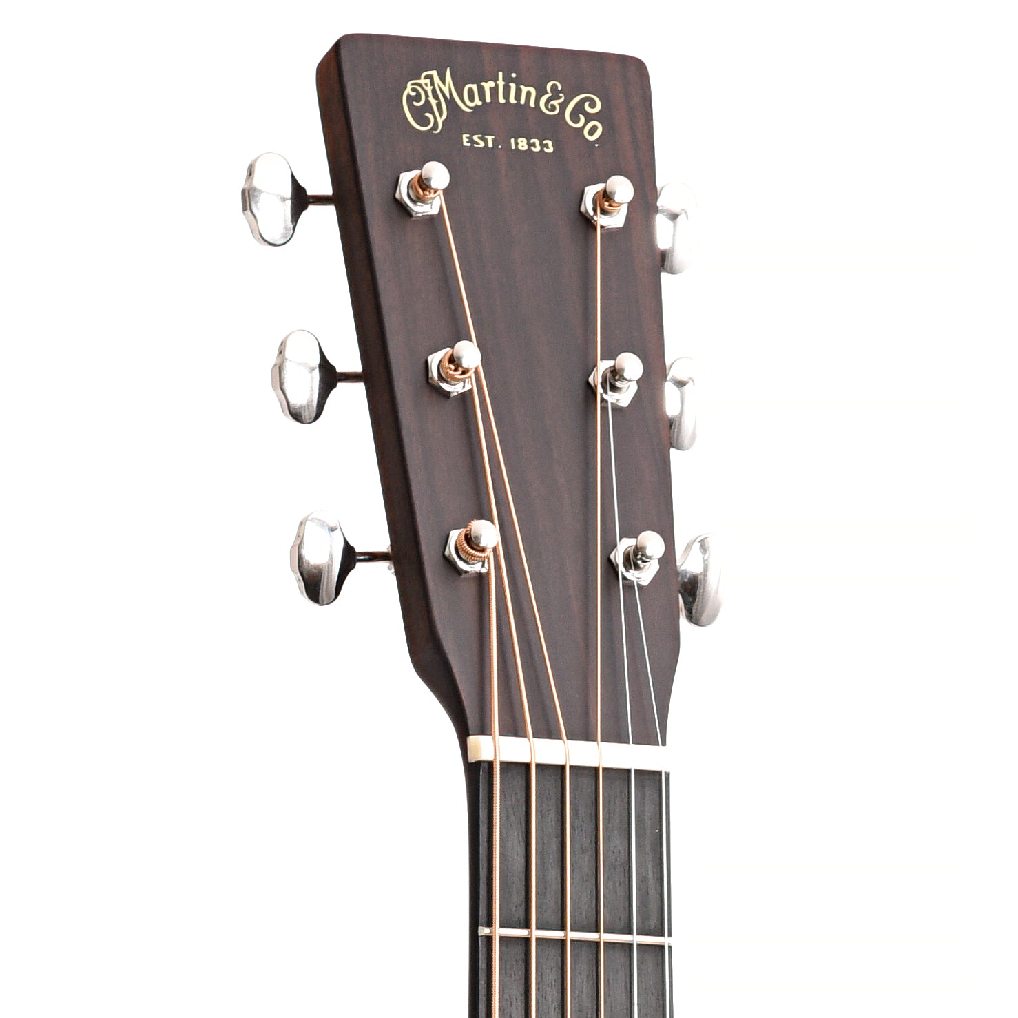 Front Headstock of Martin D-18 Guitar 