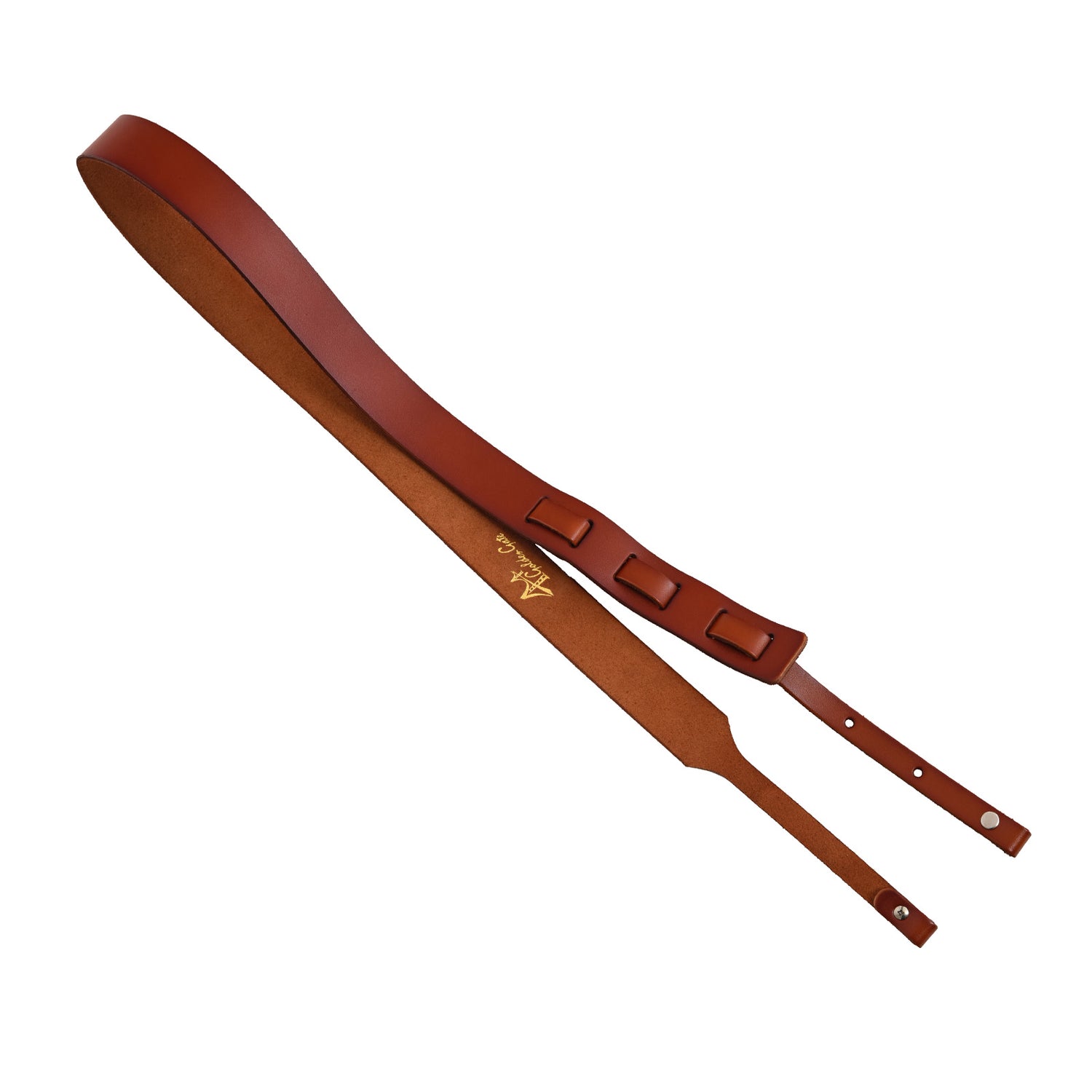 Image 2 of Golden Gate SG-5401 Leather Banjo Strap, Walnut Brown- SKU# GG5401 : Product Type Accessories & Parts : Elderly Instruments