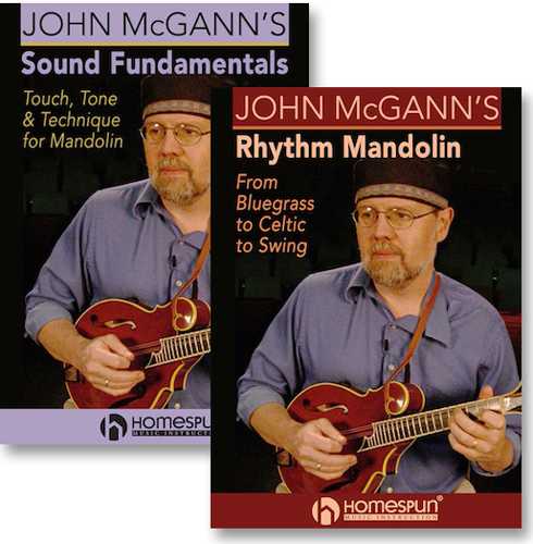 Image 1 of John McGann's Sound Fundamentals + Rhythm Mandolin: Two-Lesson Set - SKU# 618-D4 : Product Type Media : Elderly Instruments