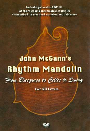 Image 1 of John McGann's Rhythm Mandolin: From Bluegrass to Celtic to Swing - SKU# 618-DVD2 : Product Type Media : Elderly Instruments