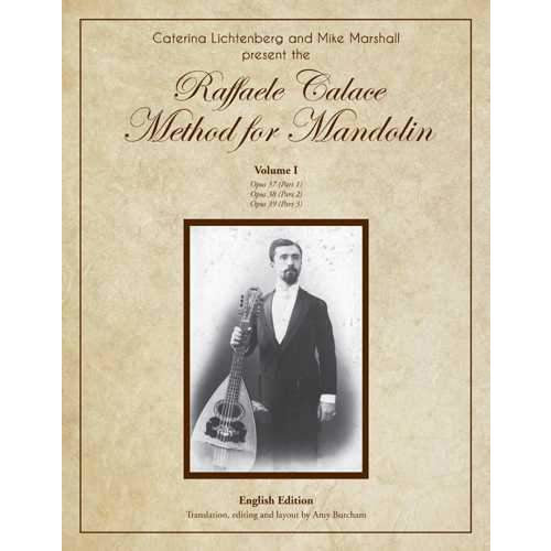 Image 1 of The Raffaele Calace Method for Mandolin - Volume I, English Edition - SKU# 644-8 : Product Type Media : Elderly Instruments