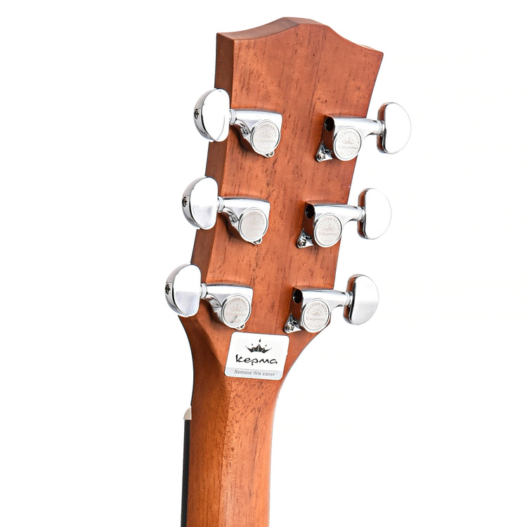 Back Headstock of Kepma K3 Series GA3-130SB Grand Auditorium Acoustic Guitar