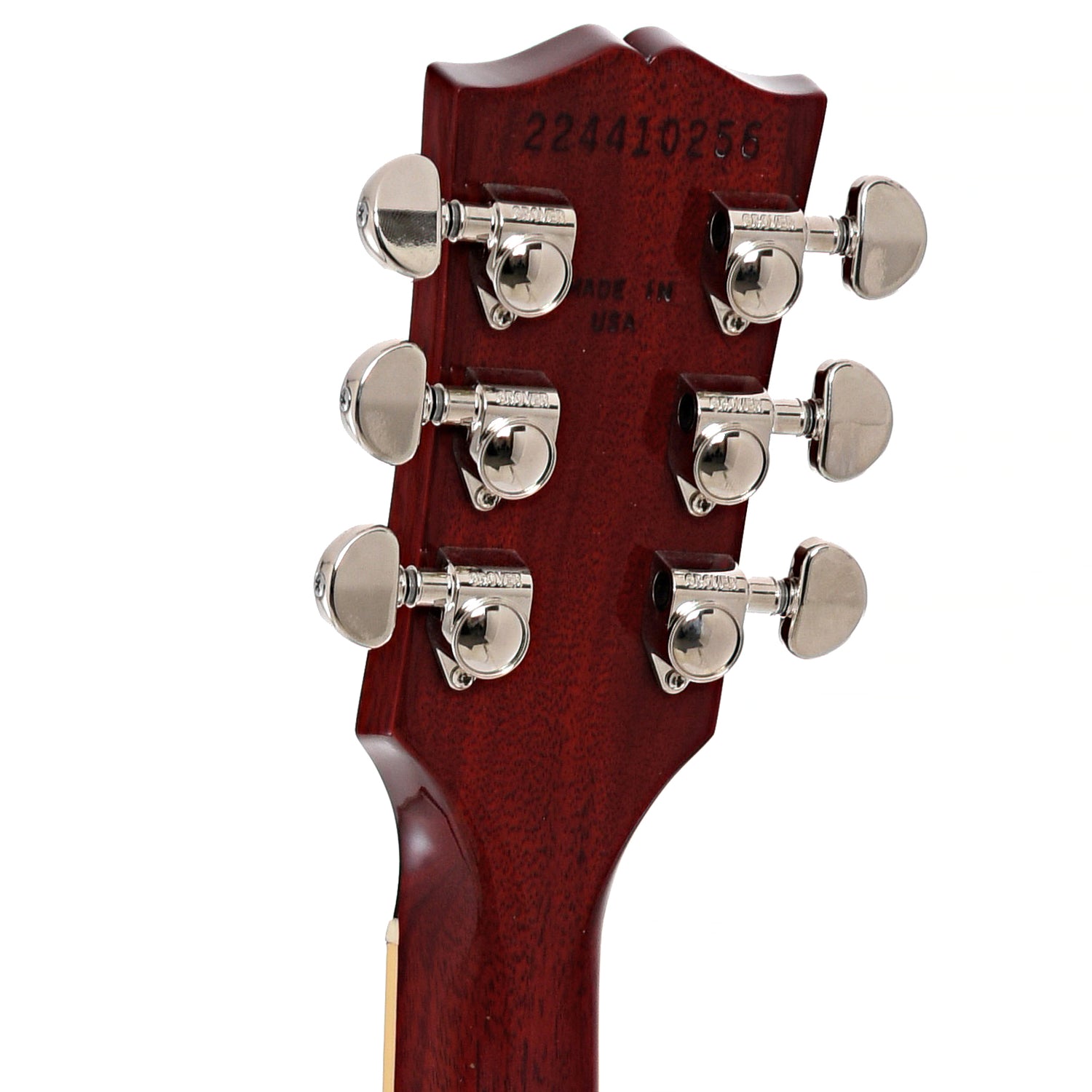 Back headstock of Gibson Les Paul Classic