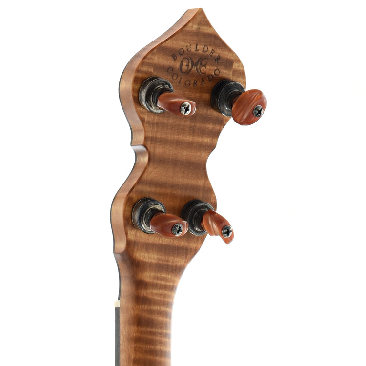 Image 7 of Ome Flora 11" Openback Banjo & Case, Curly Maple - SKU# FLORA-CMPL11 : Product Type Open Back Banjos : Elderly Instruments