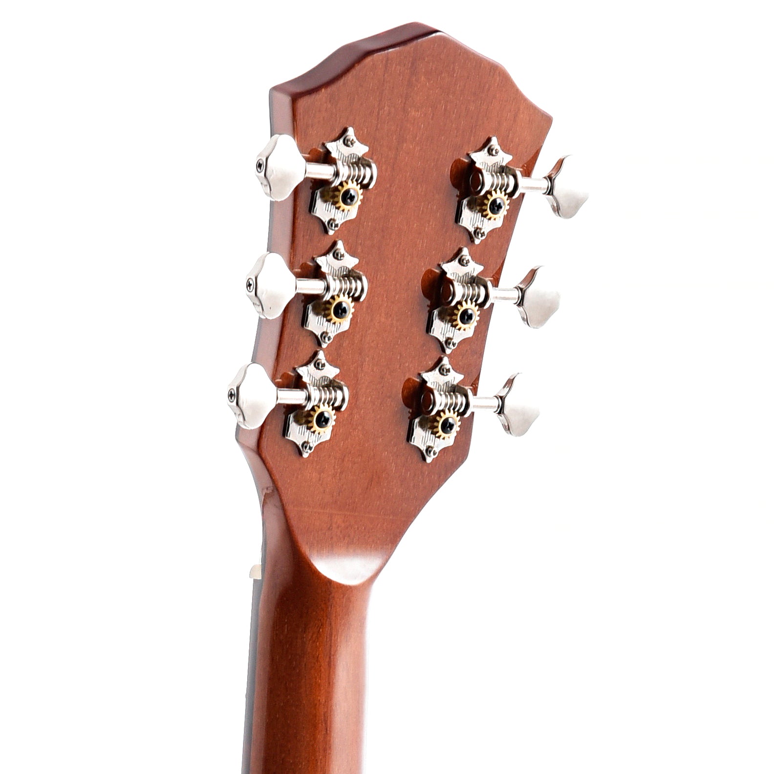 Back Headstock of Fender FA-345CE Auditorium Acoustic Guitar