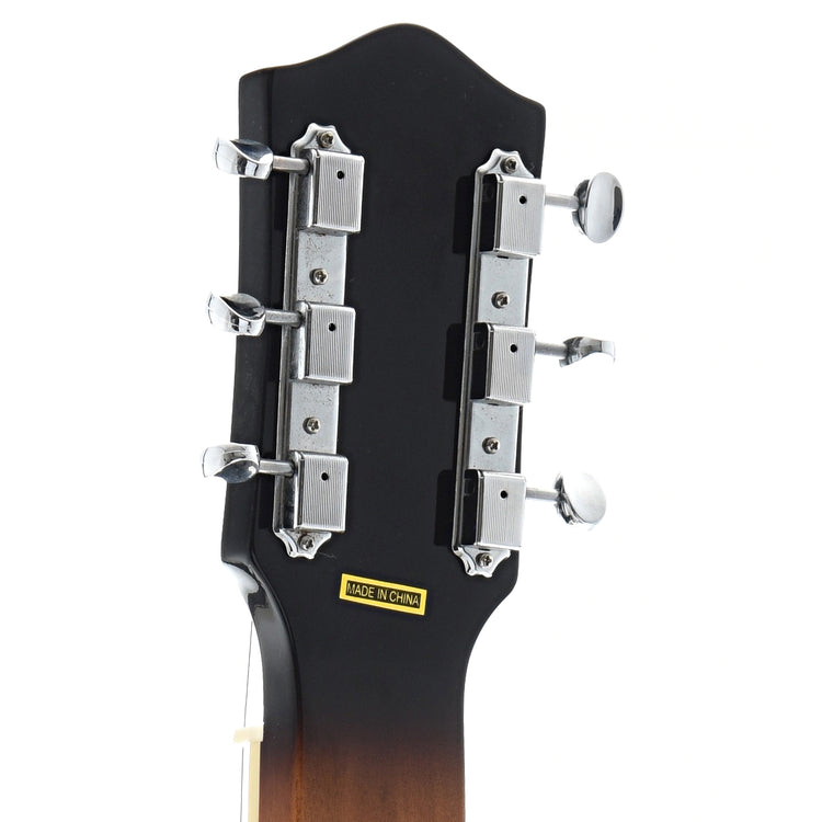 back headstock of Gold Tone Lap Steel Guitar, 6-String\