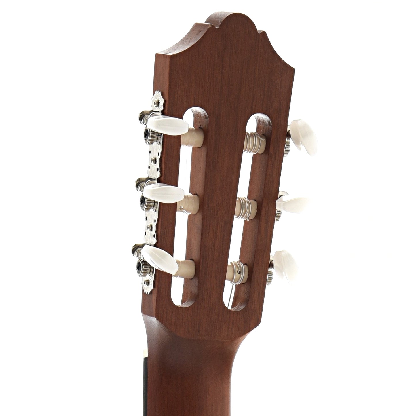back headstock of Yamaha CG122MCH Classical Guitar