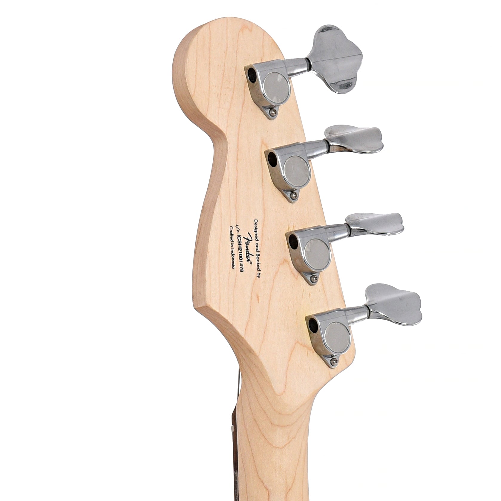 Back Headstock of Squier Mini Precision Bass