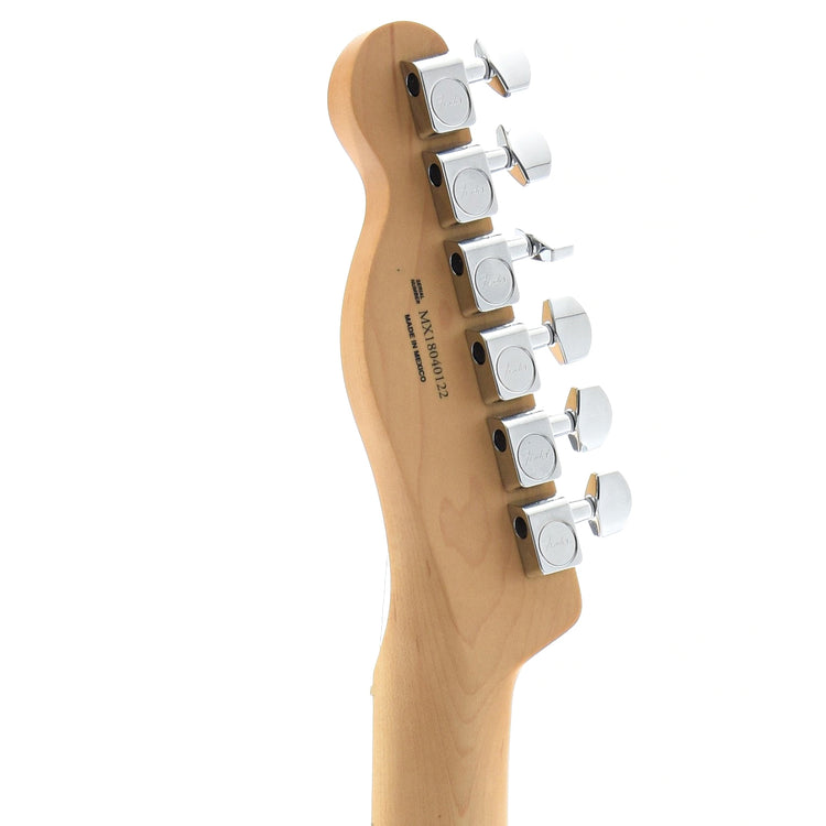 Back Headstock of Fender Player Telecaster