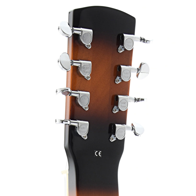 Image 6 of Beard Gold Tone PBS-8 Mahogany Standard 8-String, Squareneck Resonator Guitar & Case - SKU# BGT8S : Product Type Resonator & Hawaiian Guitars : Elderly Instruments
