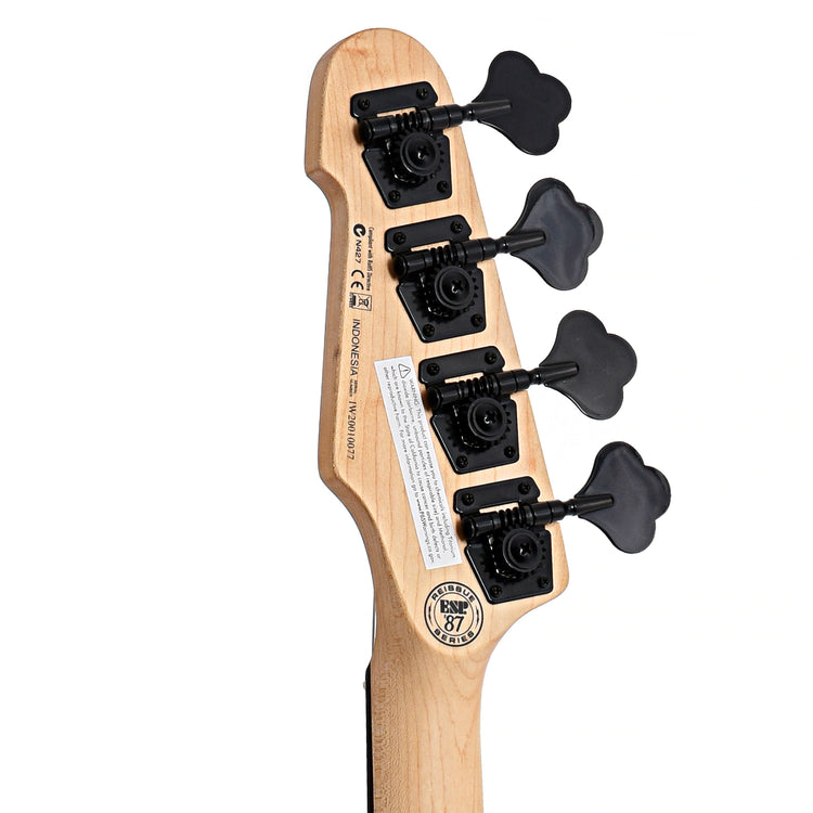 Image 9 of ESP LTD Surveyor87 4-String Bass, Pearl White - SKU# SURVEYOR87-PW : Product Type Solid Body Bass Guitars : Elderly Instruments