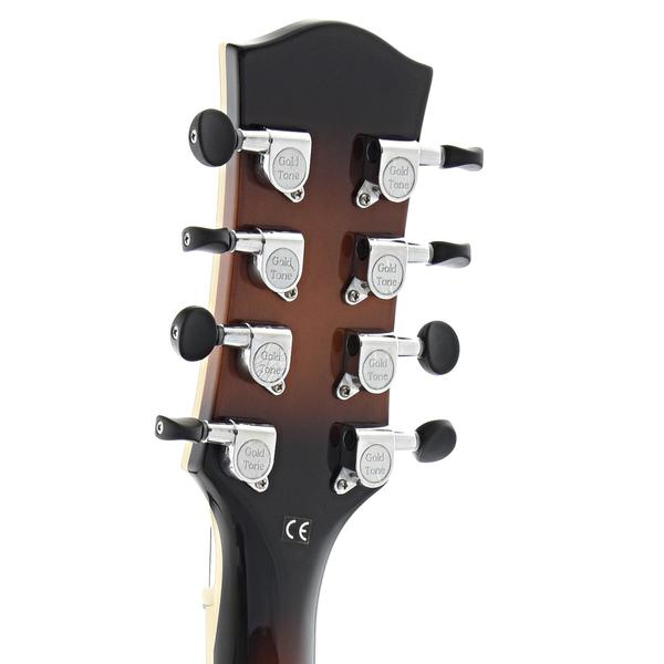 Back Headstock of Gold Tone Acoustic-Electric Mandocello