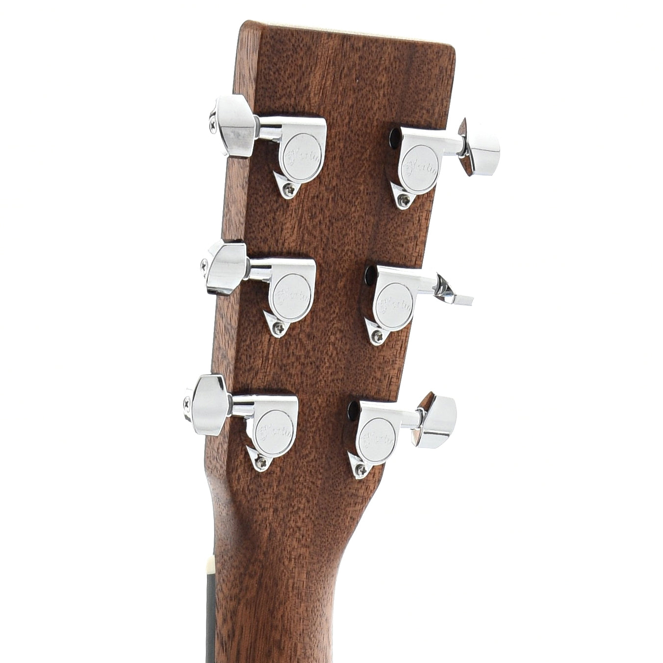 Back Headstock of Martin GPC-11E Guitar 